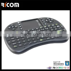 Mini Wireless Keyboard With Touch Pad,wireless Keyboard With Built in Mouse--T2--Shenzhen Ricom thumbnail-2