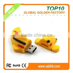 Cheap PVC Gold Fish Usb Flash Drive thumbnail-1