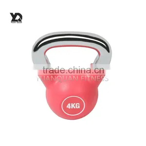 Wholesale Crossfit China PU Poly Urethane Coated Steel Kettlebell Set thumbnail-3