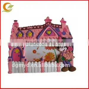 Funny Photo Frame Castle Shaped Pvc Photo Frames thumbnail-1