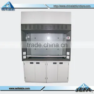 Commercial Ventilation System Exhaust Fume Hood Vertical Laminar Flow Cabinet thumbnail-1