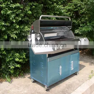 Newest Design Outdoor Kitchen CE Certificate Gas Pizza Oven thumbnail-1