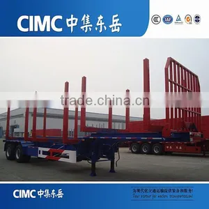 CIMC OEM Manufacturing 40t Wood Transport Multi Axle Trailer thumbnail-2