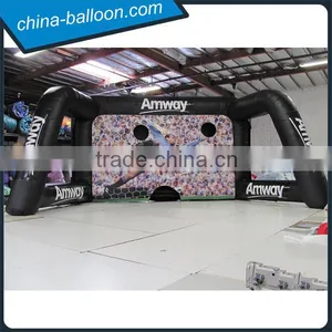 Giant Cube Inflatable Soccer Shooting,inflatable Soccer Dart Game for Outdoor Play thumbnail-3