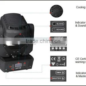 4*25w Infrared Remote LED Beam Uplight thumbnail-4