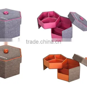 Multifunctional Treasure Box for Rings, Earrings, Necklace, Bracelet, Etc. thumbnail-2