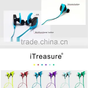 Hot Selling 4.1+EDR Bluetooth Headset Mini Stereo Bluetooth Earphone for Sport thumbnail-6