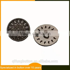 Hot Sale Christmas Metal Sewing Button Plated Shank Buttons thumbnail-1