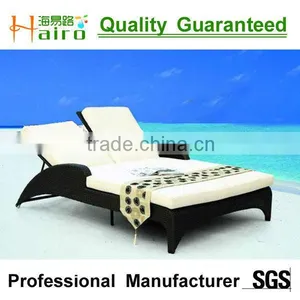 All Weather Outdoor Rattan Double Sun Lounger thumbnail-1