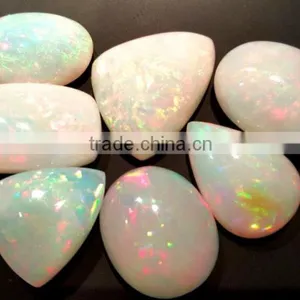 #SMZZ Top Quality Far Size Natural Gemstone Cabochon Ethiopian Opal thumbnail-3