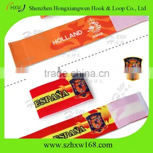 Full Color Logo Print Customized Soccer Captain Armband thumbnail-1