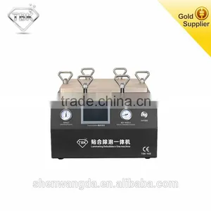 2016 HOT TBK-408 Laminating and Remove Bubble 2 in 1 Machine With Buil-in Air Compressor and Vacuum Pump for Lcd Screen Repair thumbnail-3