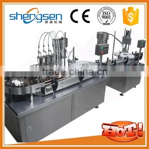 Automatic Durable Accurate Eye Dropper Liquid Bottle Filling Capping Machine thumbnail-1