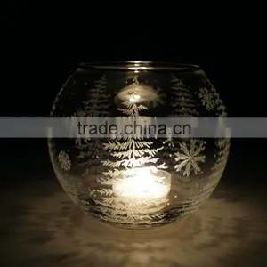 Scented Christmas Decoration Tealight Candles With Candle Holder thumbnail-1