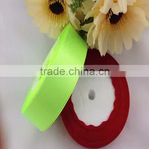 Wholesale 100% Polyester Satin Ribbon Bulk Christmas Satin Ribbon,China Ribbon Supplier 25yards/roll thumbnail-3