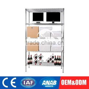 Highest Level Custom Color Shelf Tabloid Wire Wine Rack With Lights thumbnail-5
