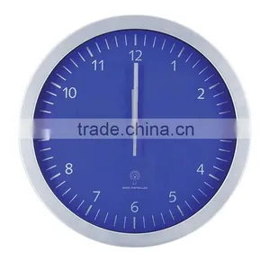 12 Inch Stainless Steel DCF Radio Controlled Wall Clock thumbnail-1
