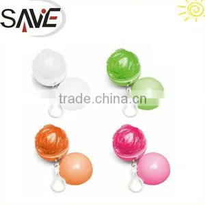 Cheap Promotional Poncho Ball With Keychain thumbnail-1