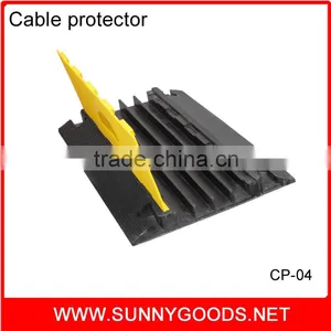 4 Channels Protector Pvc Cable Tray thumbnail-1