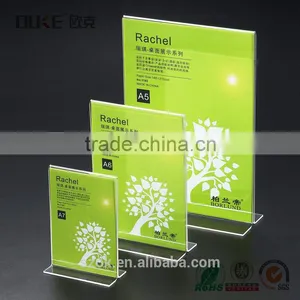 Made in China Transparent 8*11 Acrylic Sign Holder thumbnail-2