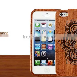Mandala Flower Design Engraved Double Sided Bulk Case For IPhone 5/5S thumbnail-4