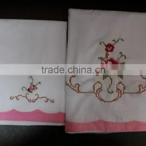 Africa Fashionable Bedding Embroidered Set 100% Polyester thumbnail-1