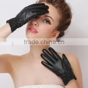 2016 Wholesale Germany Gloves Black Genuine Germany Gloves thumbnail-4