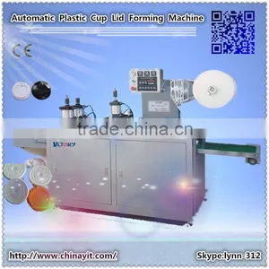Best Selling Automatic Paper Cup Plastic Lid Making Machine, thumbnail-1