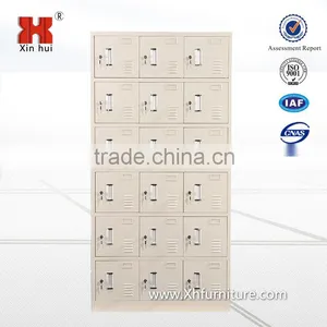 China High Quality 18 Doors Steel Storage Locker,gym Locker,changing Room Locker thumbnail-1