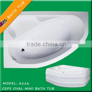 Oval Bath Tub Ceps 150x100x60 VAC. OVAL LEFT BATH TUB thumbnail-1