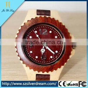 Fahional Wrist Branded Vogue Wholesale Cheap Men Wood Watches thumbnail-1