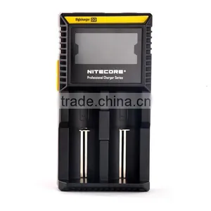Nitecore D2 Charger With LCD Screen for Universal Rechargeable Battery Charger thumbnail-2