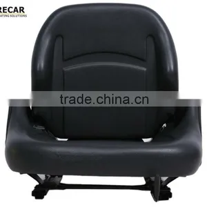 Black Vinyl Material Handling Suspension Forklift Seats thumbnail-1