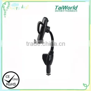 2016 Newest Design Vehicle Wireless Charger Universal Rotating Car Mount Holder Wirless Car Charger Holder thumbnail-2