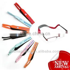 Cubic Embroidered Logo Eye Glass Strap thumbnail-1