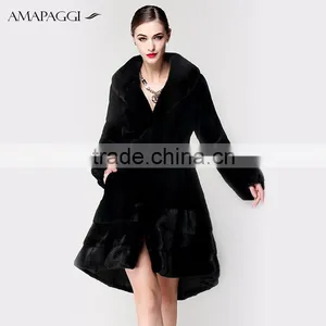 2015 Long Winter Real Mink Fur Womens' Coat for Sale thumbnail-2
