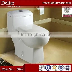 Washdown Ceramic Toilet Bowl, Made in Chaozhou Ceramic Toilet, S/P-trap wc Toilet thumbnail-1