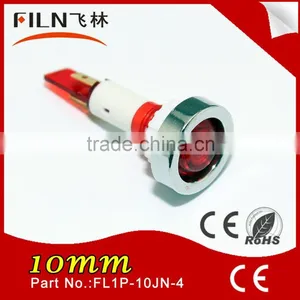 IP67 2015 Waterproof Plastic 10mm 230v Led Neon Signal Light Wall Mount thumbnail-3
