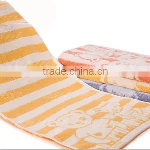 Stripe Character Pattern Jacquard Towel thumbnail-5