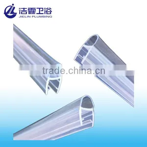 5mm Clear Soft and Rigid PVC Plastic Glass Seal thumbnail-1