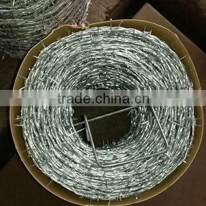 Strong Steel Hand Handle Barbed Wire Factory Barbed Fence Wire thumbnail-1