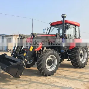 120HP, 130HP 4x4 Big Tractor With 4in1 Front End Loader, 4in1 FEL, Slasher Mower Etc. thumbnail-3