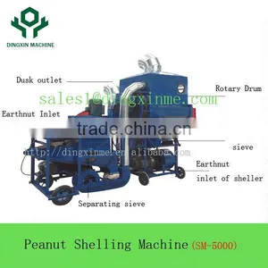 5T/H Good Performance Peanut Shell Removing Machine thumbnail-1