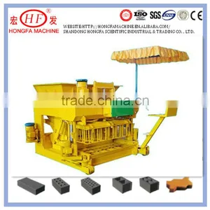 JQM6-30 Cement Mobile Blocks&bricks Making Machinery / Automatical Moving Blocks Moulding Machine / Compressed Brick Machinery thumbnail-1