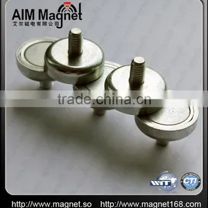 16mm Dia Clamping Magnet With M4 Hook thumbnail-1