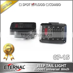 07-16 Jeep Wrangler JK Led Tail Light 4x4 Off-road Running Turn Brake Reverse Rear Lamp thumbnail-5