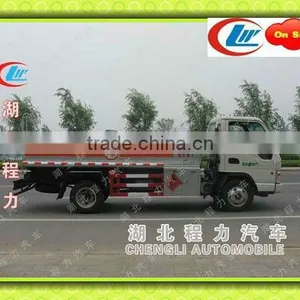 JAC 3000L Fuelling Vehicle Truck,refuel Tank Truck,mobile Oil Refueling Trucks thumbnail-1