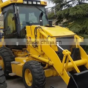 Hydraulic Joystick Operating Tractor Back Hoe Loader Model Wz30-25, 4 Wheel Drived,with CE Certification thumbnail-5