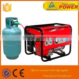 Movable LPG Gas Generator Price; 2.8kw Air Cooled Generator thumbnail-1