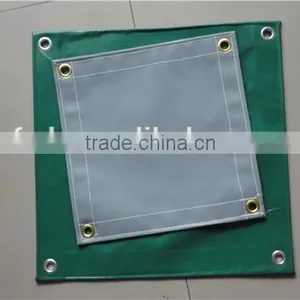Green Fumigation Tarpaulin, Agricultural Polyester Tarp, Waterproofing Polyester Tarpaulin thumbnail-3